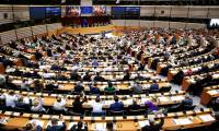 Séance plénière du Parlement européen à Bruxelles, le 11 avril 2024 ( AFP / Kenzo TRIBOUILLARD )