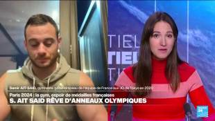 Paris 2024 : le gymnaste Samir Aït Saïd rêve d'anneaux olympiques