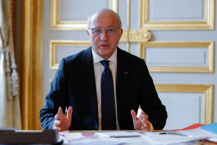 Le président du Conseil constitutionnel Laurent Fabius