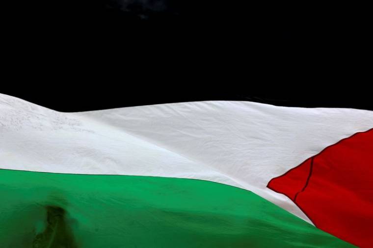 Un drapeau palestinien