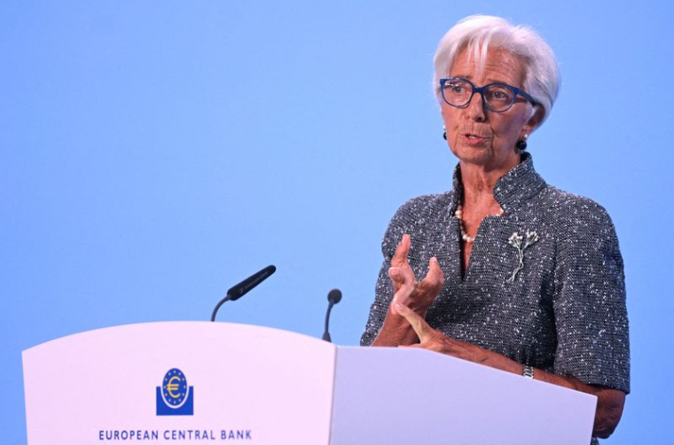 La présidente de la Banque centrale européenne (BCE) Christine Lagarde