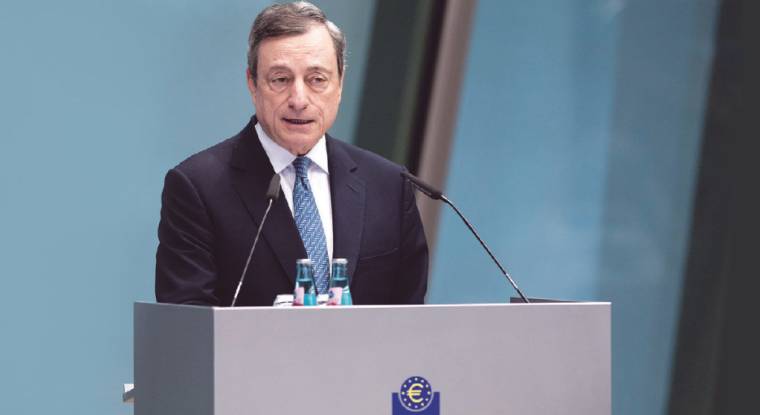 Un tiers des gouverneurs de la BCE serait hostile au plan de Mario Draghi. (© BCE)