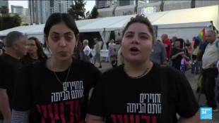 Israël : des milliers de personnes se sont rassemblées dans les rues de Tel Aviv pour réclamer une trêve