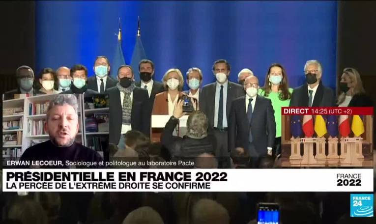 Présidentielle en France : la percée de l'extrême droite se confirme