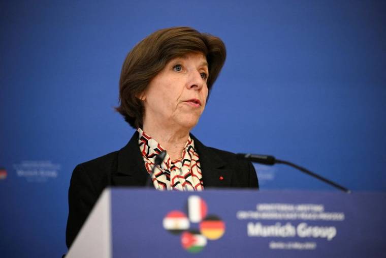 La ministre française des Affaires étrangères Catherine Colonna à Berlin