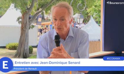 Jean-Dominique Senard (Renault) : "On est en train de rattraper très vite les véhicules chinois, et c'est notre fierté !"