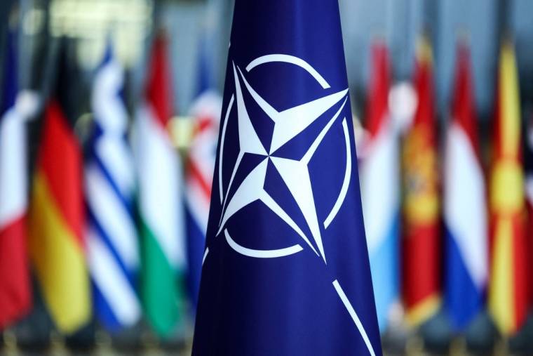 Helsinki et Stockholm réfléchissent à rejoindre l'Alliance atlantique en réaction à l'offensive militaire russe contre l'Ukraine. ( AFP / KENZO TRIBOUILLARD )