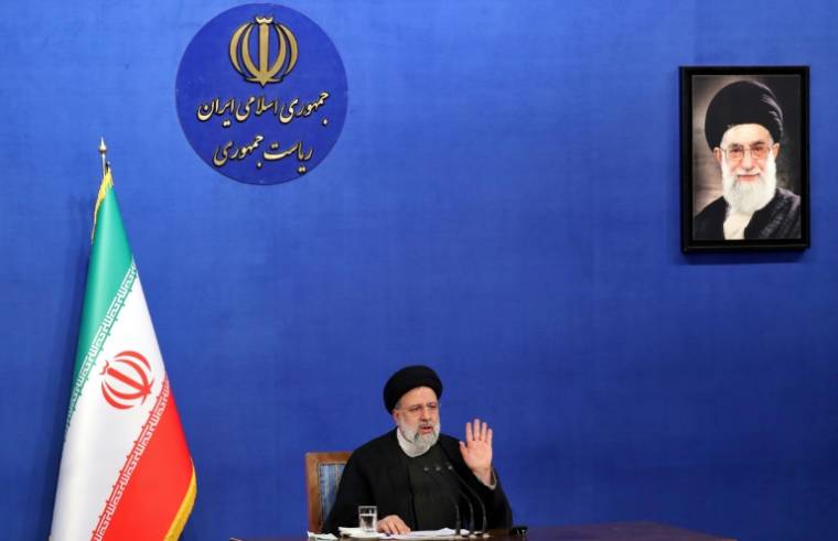 Raisi was seen as a possible successor to Khamenei ( AFP / STR )
