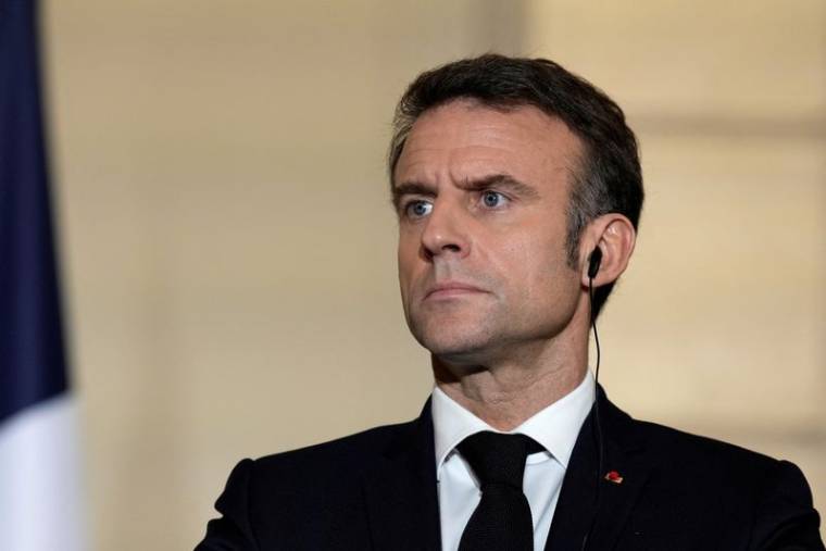 Photo du président français, Emmanuel Macron