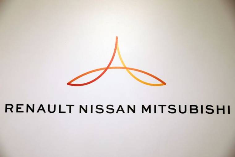 Le logo de l'Alliance Renault-Nissan-Mitsubishi