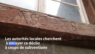France: menacées de disparition, des maisons alsaciennes retrouvent leur lustre d'antan
