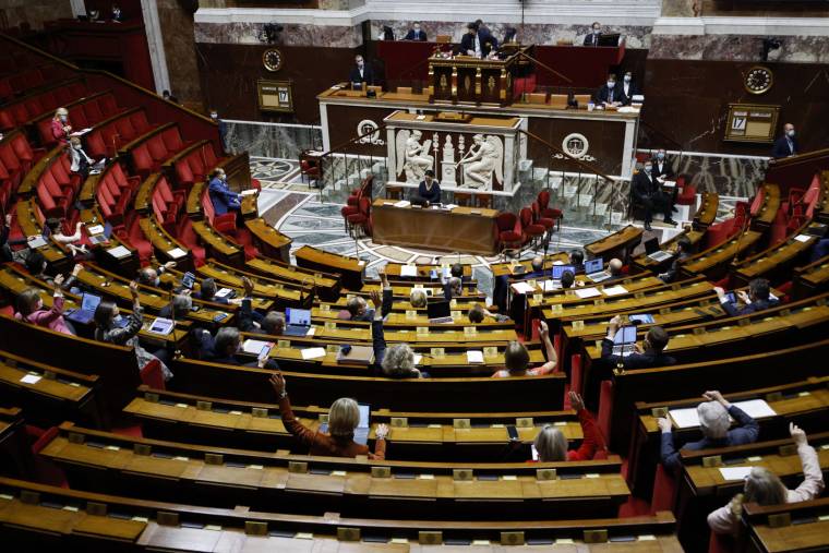 L'Assemblée nationale. ( AFP / THOMAS COEX )