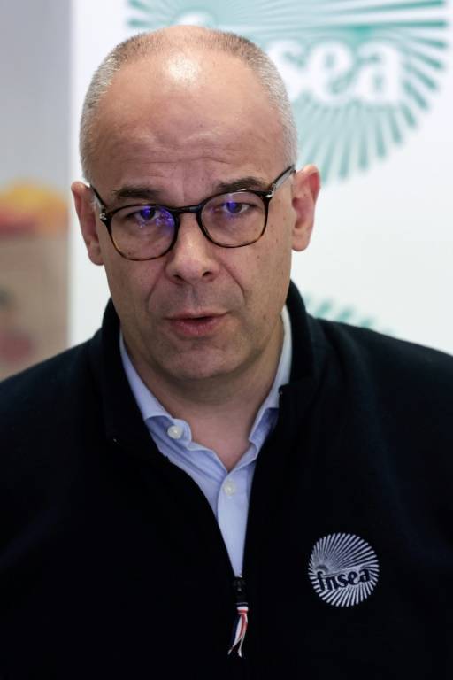 Le patron de la FNSEA Arnaud Rousseau ( AFP / STEPHANE DE SAKUTIN )