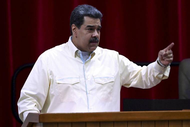 Nicolas Maduro, à la Havane, le 14 décembre 2022 ( POOL / YAMIL LAGE )