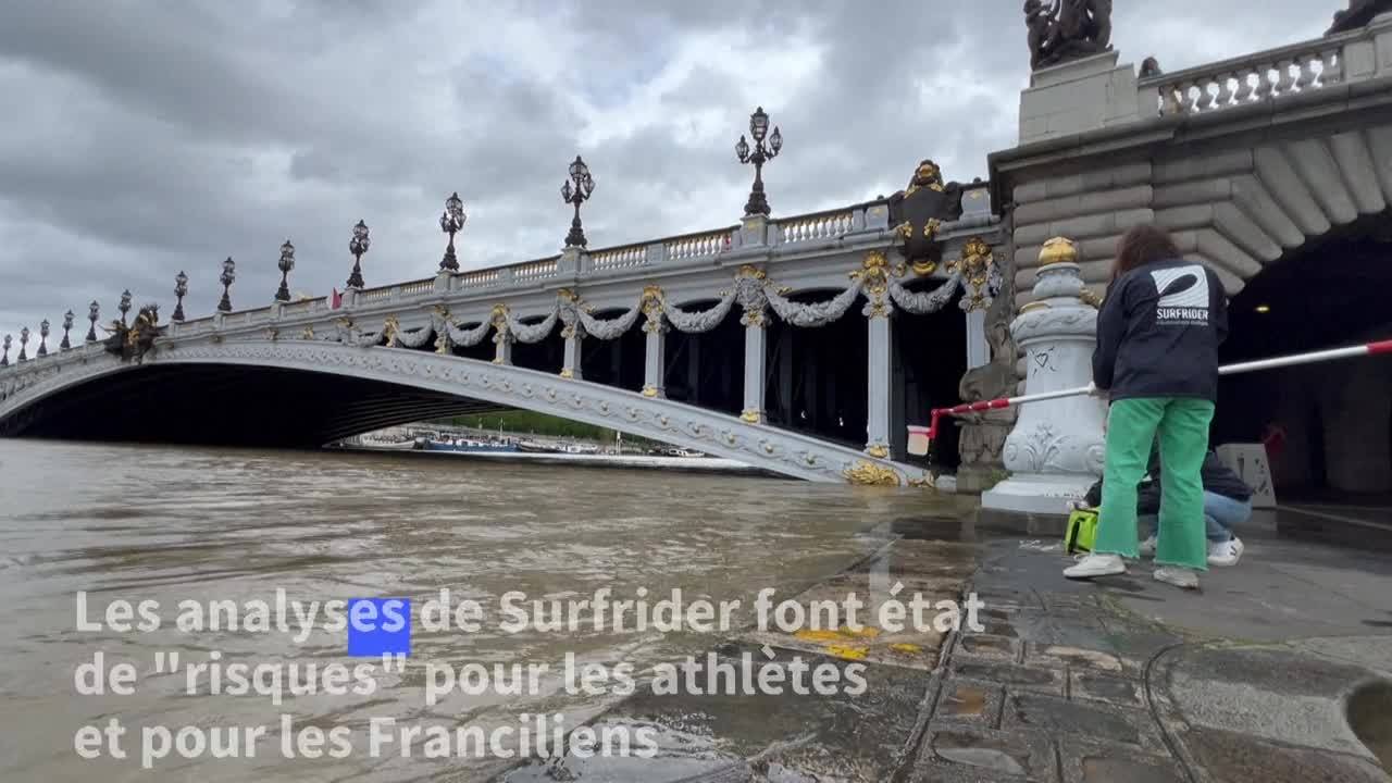JO-2024: une ONG alerte sur l'état "alarmant" des eaux de la Seine