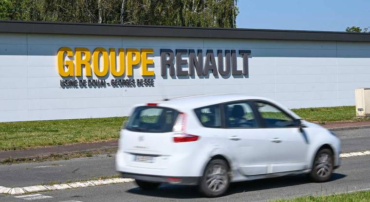L'action Renault perd 8% depuis le début de l'année. (© D. Charlet /AFP)