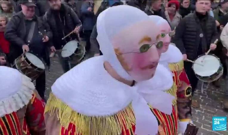 Belgique : retour du carnaval de Binche, une édition record