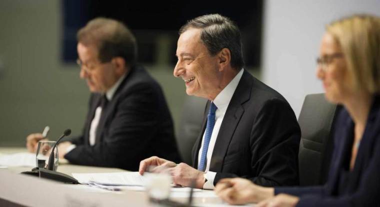 Mario Draghi, président de la BCE. (© BCE)