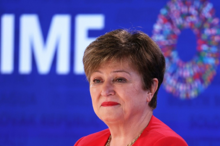 La directrice générale du FMI Kristalina Georgieva a plaidé pour une coopération internationale renforcée, lors d'un discours à Washington ( GETTY IMAGES NORTH AMERICA / ALEX WONG )