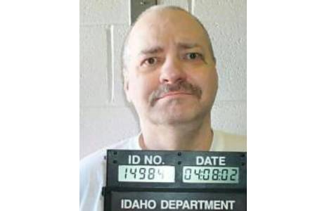 Photo datée du 8 avril 2002 fournie par l'administration pénitentiaire de l'Etat d'Idaho, aux  Etats-Unis, de Thomas Creech, condamné à mort pour le meurtre d'un codétenu ( Idaho Department of Correction / Handout )