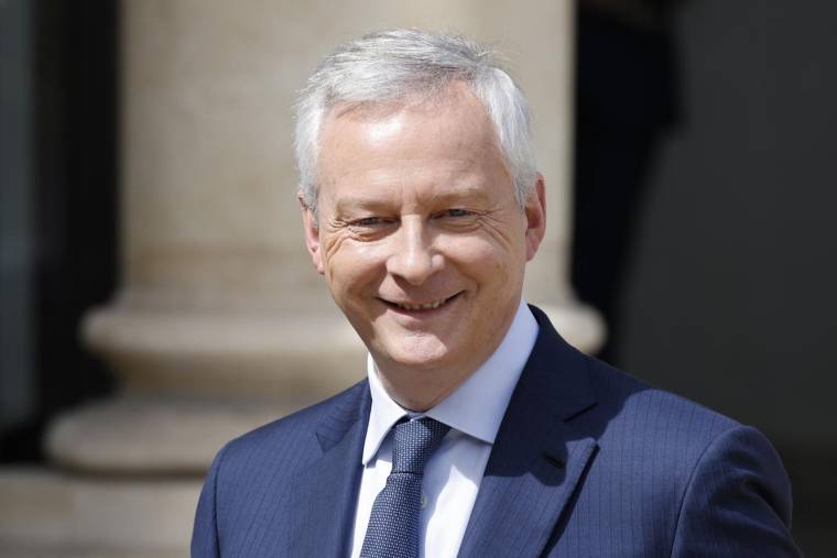 Le ministre de l'Economie Bruno Le Maire. ( AFP / LUDOVIC MARIN )