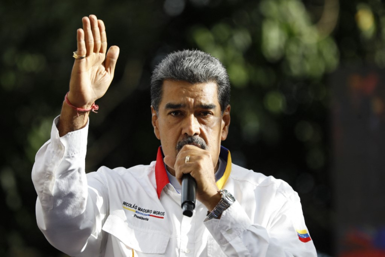 Nicolas Maduro, à Caracas, le 3 août 2024 (AFP/PEDRO RANCES MATTEY)