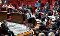 La Première ministre française Elisabeth Borne (c) à l'Assemblée nationale à Paris, le 30 mai 2023 ( AFP / Alain JOCARD )