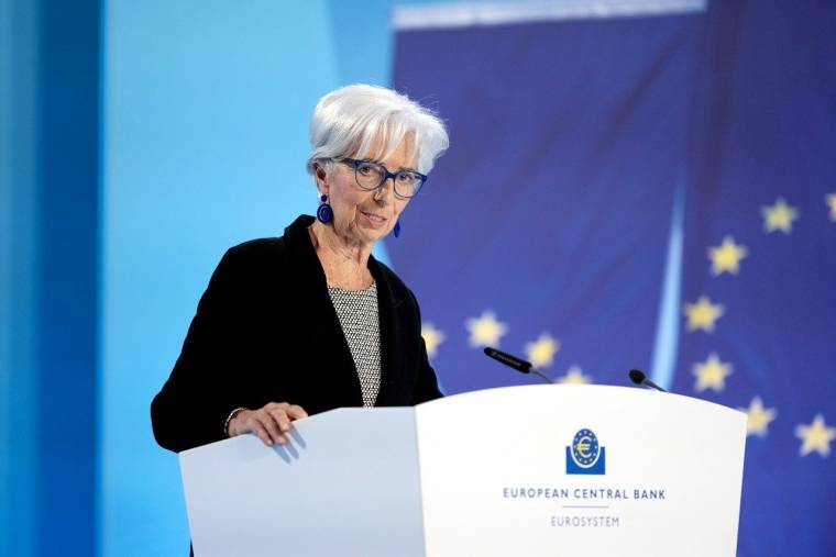 Christine Lagarde, présidente de la BCE. (Crédits photo : BCE -  )