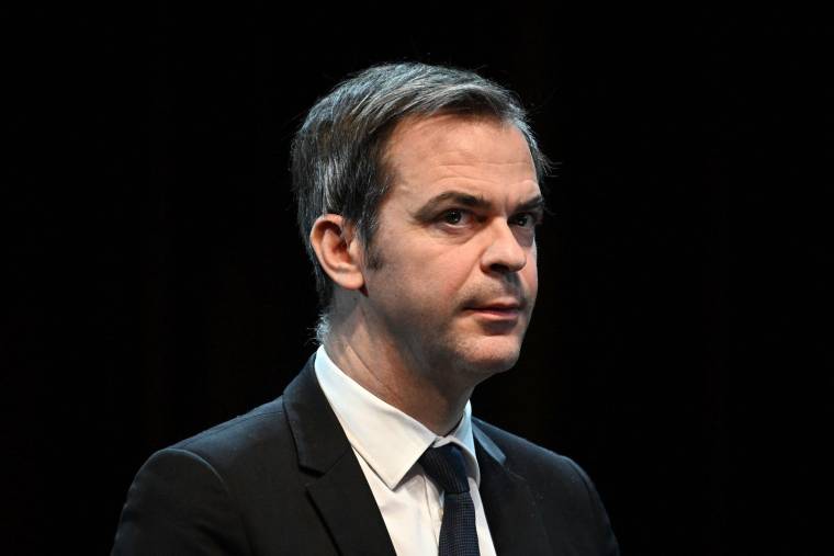 Olivier Véran, le 30 janvier 2023. ( AFP / EMMANUEL DUNAND )