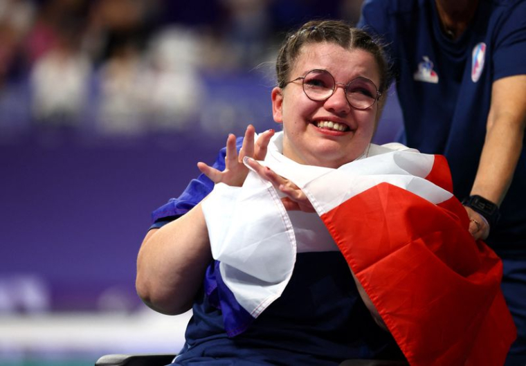 Jeux paralympiques Aubert, Hanquinquant et Ribstein en or, 8 médailles