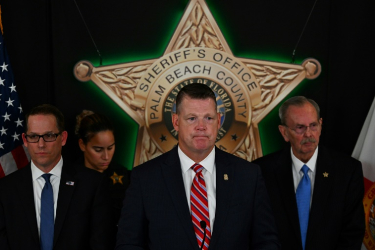 Le directeur par intérim du Secret Service américain, Ronald Rowe, lors d'une conférence de presse sur la tentative d'assassinat visant l'ancien président et candidat républicain à la présidentielle Donald Trump, à West Palm Beach (Floride), aux Etats-Unis, le 16 septembre 2024 ( AFP / Chandan Khanna )