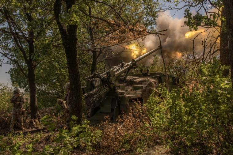 Combats en Ukraine, dans la région de Donetsk, le 27 juin 2024 (AFP / Roman PILIPEY)