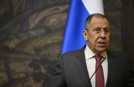 Sergueï Lavrov à Moscou, en Russie, le 28 octobre 2024. ( POOL / ALEXANDER NEMENOV )