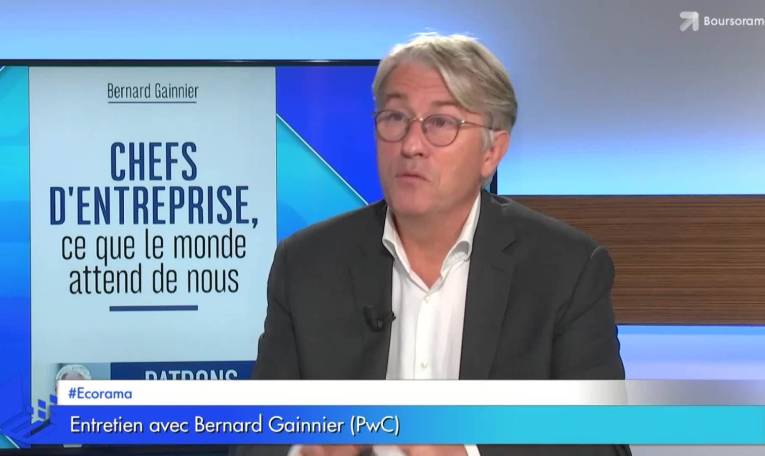 Bernard Gainnier (président de PwC France) :"Il n'est pas incompatible d'être rentable et écoresponsable, cela est même souhaitable !"