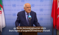 Gaza: l'ambassadeur palestinien à l'ONU exhorte à respecter la volonté de son peuple