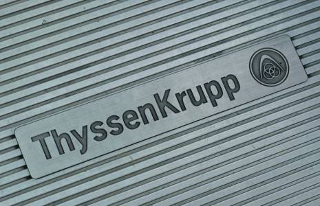 Le logo de ThyssenKrupp