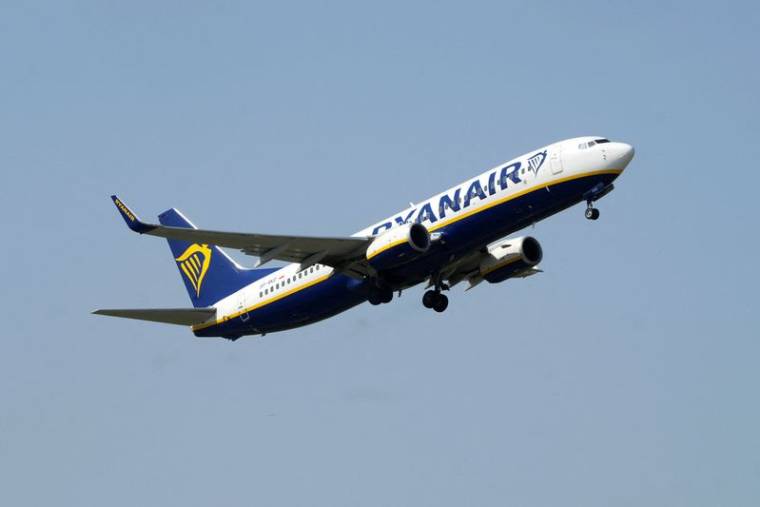 Un avion de la compagnie aérienne Ryanair