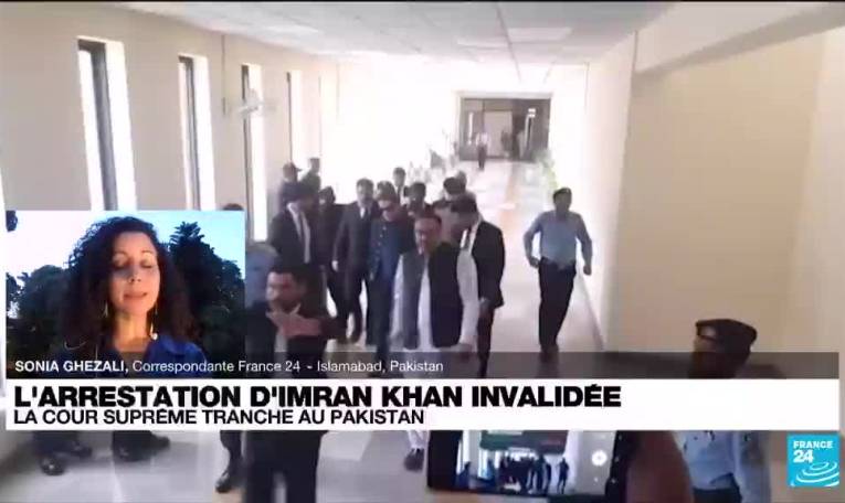 Pakistan : l'arrestation de l'ex-Premier ministre Imran Khan invalidée par la Cour suprême