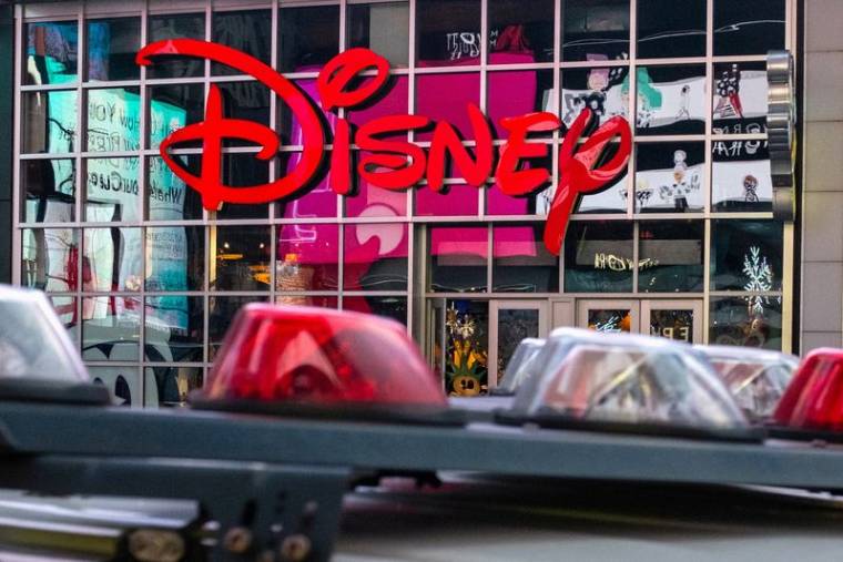 Le logo du magasin Disney de Times Square