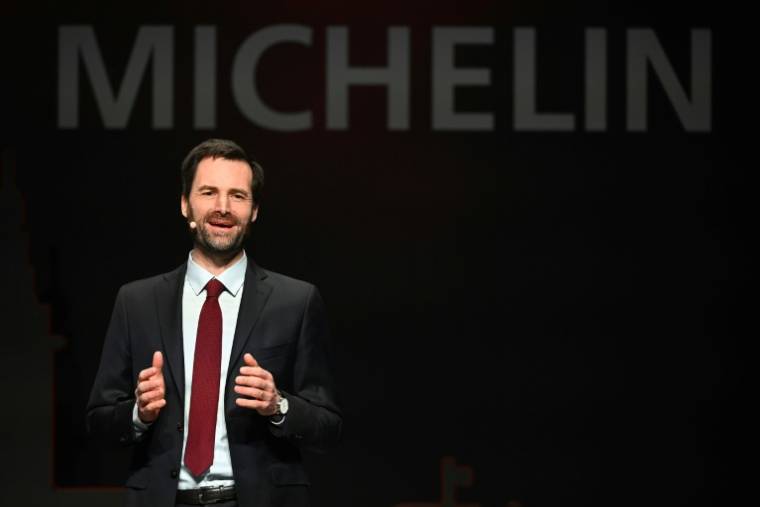 The iInternational Director of the Michelin Guide, Gwendal Poullennec, March 6, 2023 in Strasbourg (AFP / PATRICK HERTZOG)