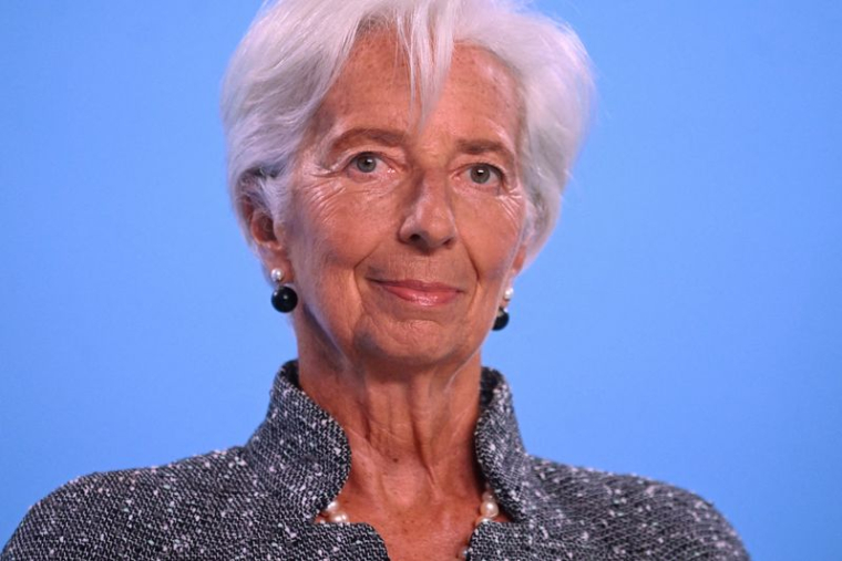 La présidente de la Banque centrale européenne (BCE) Christine Lagarde