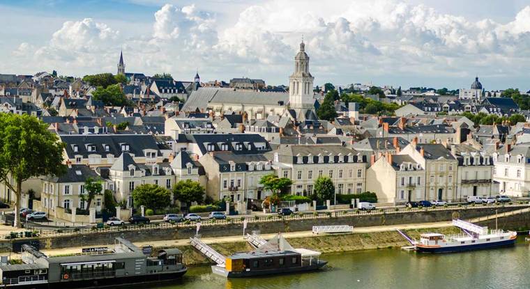 Angers, une ville à 1h30 de Paris et où il fait bon vivre. (© Adobestock)