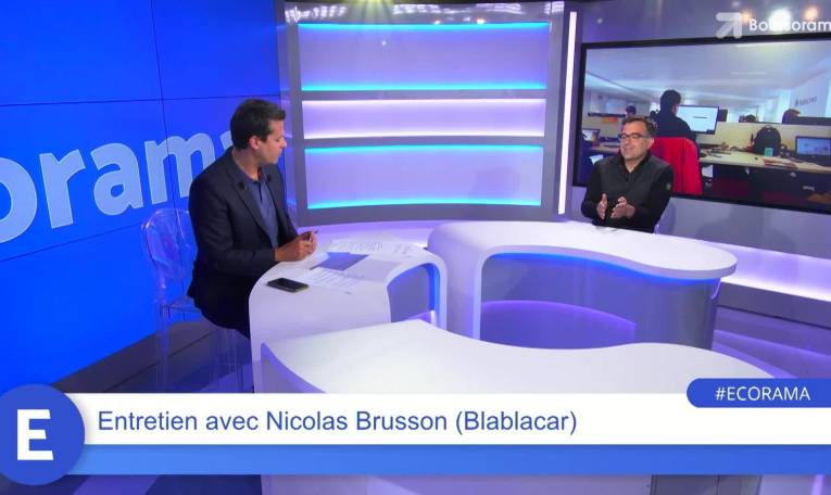 Nicolas Brusson (DG de Blablacar) : "2023 sera encore une année record pour nous !"
