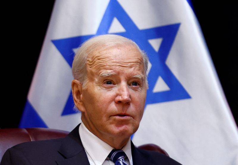 Le président américain Joe Biden à tel Aviv, en Israël
