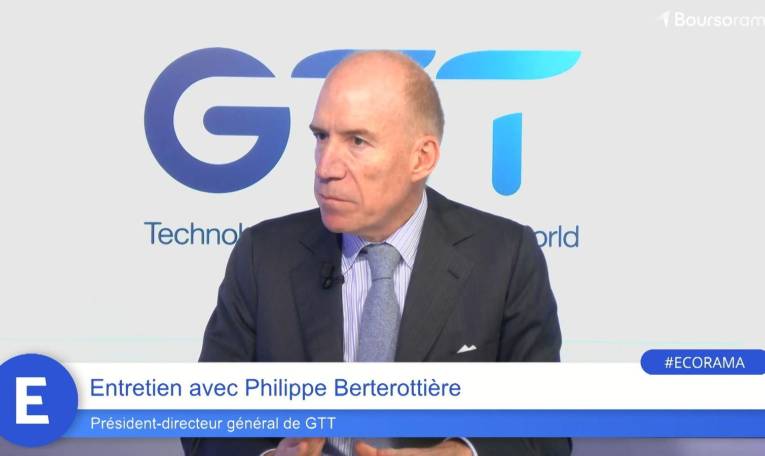Philippe Berterottière (PDG de GTT) : "Depuis qu'on est coté, notre progression est équivalente à l'indice Nasdaq !"