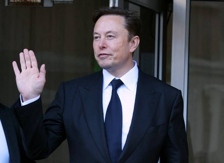 Elon Musk à San Francisco, aux États-Unis, le 24 janvier 2023. ( GETTY IMAGES NORTH AMERICA / JUSTIN SULLIVAN )