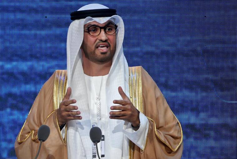 Sultan al-Jaber, président de la COP28 le 22 novembre 2019 à Abou Dhabi.  ( AFP / - )