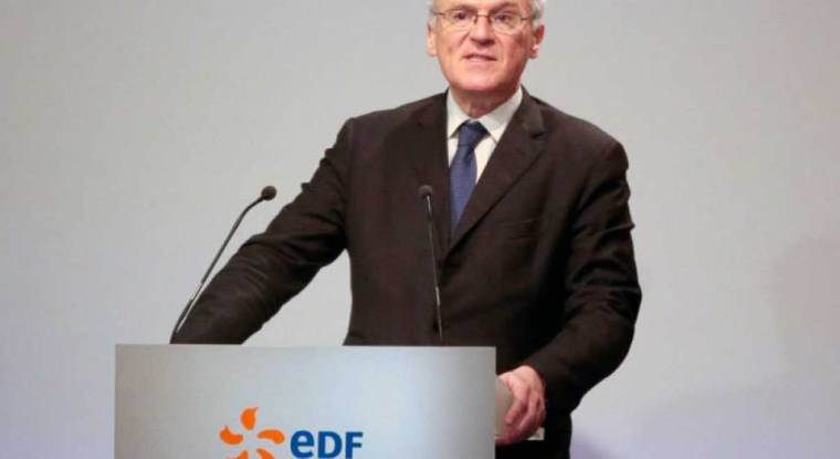 Le PDG d'EDF, Jean-Bernard Levy. (© J. Demarthon / AFP)