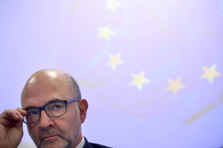 Pour le premier président de la Cour des comptes Pierre Moscovici, "si l’État ne donne pas l’exemple, il ne peut pas donner la leçon".  ( AFP / FILIPPO MONTEFORTE )