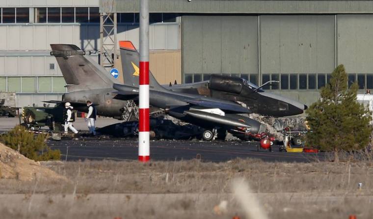L'ACCIDENT MEURTRIER DU F-16 EN ESPAGNE DÛ À UNE PANNE